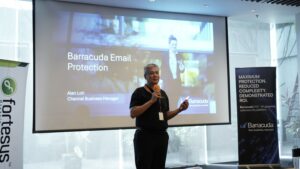 Alan Loh, selaku Channel Business Manager Barracuda Networks